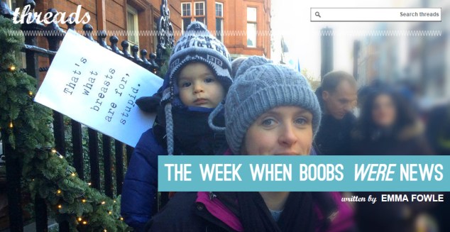 When Boobs were News